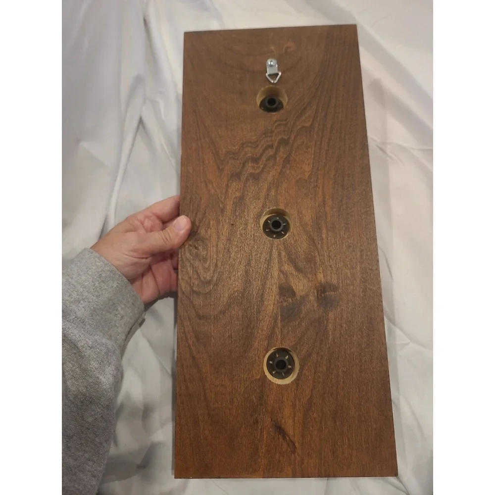 Vintage Springfield 3 Gauge Weather Station Humidity Temperature Barometer USA